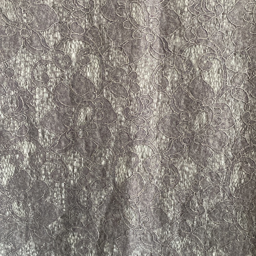 Banana Republic metallic bonded lace top M - Picture 3 of 7
